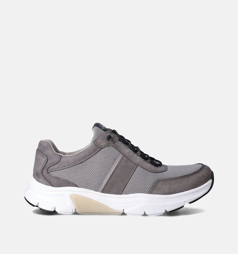 Pius Gabor Grijze Veterschoenen voor heren (354893) - geschikt voor steunzolen