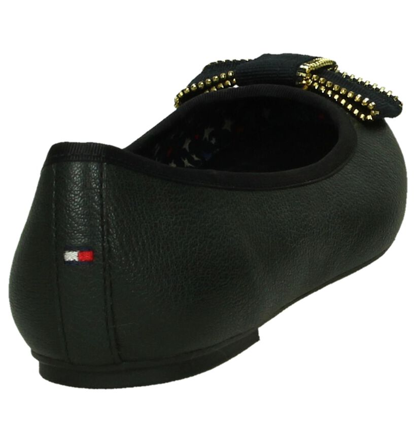 Donkerblauwe Tommy Hilfiger Ballerina in leer (201770)
