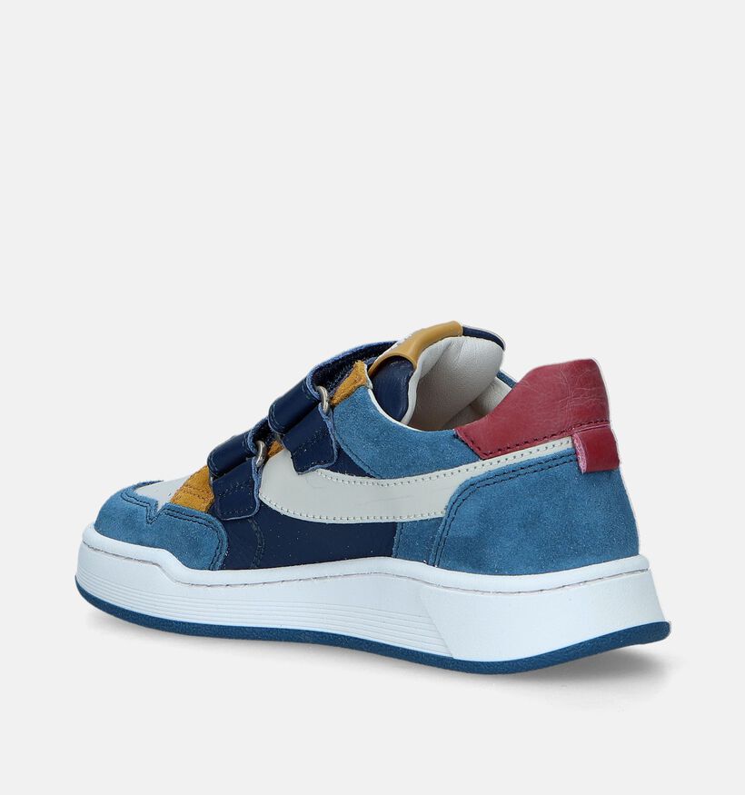 STONES and BONES Ricer Blauwe Sneakers voor meisjes, jongens (352670) - geschikt voor steunzolen