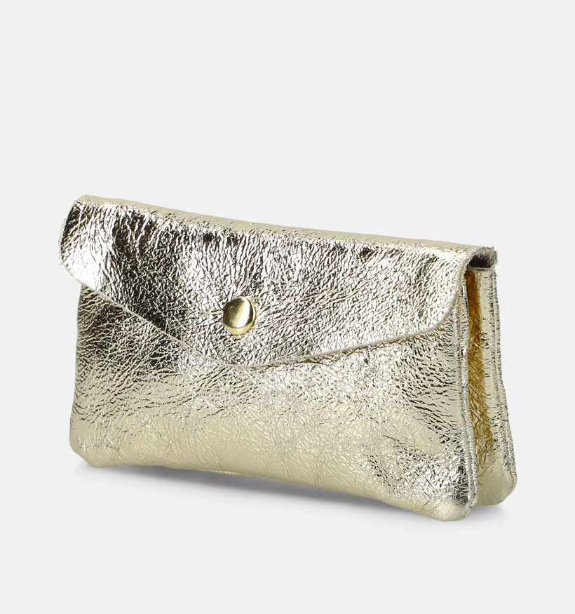 Via Limone Gouden Portomonnee met Rits voor dames (382748)
