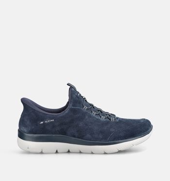Skechers Low Baskets Marron/Bleu
