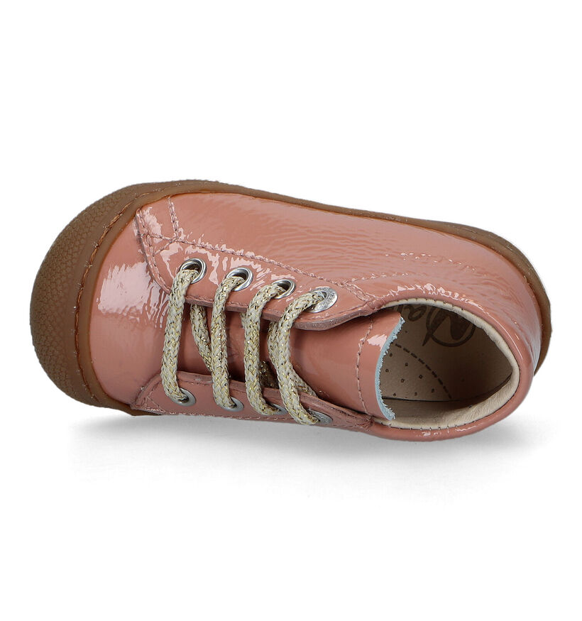 Naturino Cocoon Naplack Chaussures pour bébé en Beige pour filles (355316) - pour semelles orthopédiques