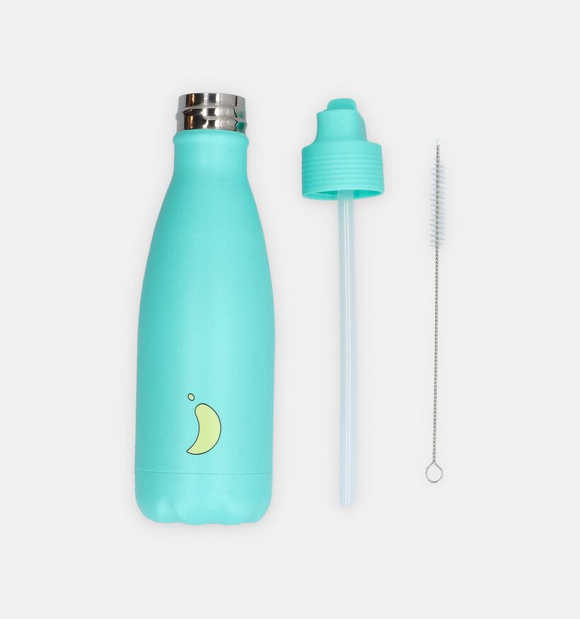 Chilly's Kids Botltle Gourdes en Bleu 350ml pour filles, gar&ccedil;ons (381608)