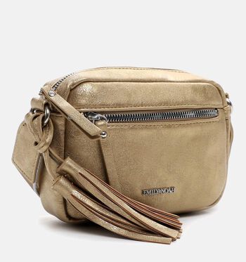 Emily & Noah Crossbody tassen Oranje/Goud/Cognac/Bordeaux/Groen