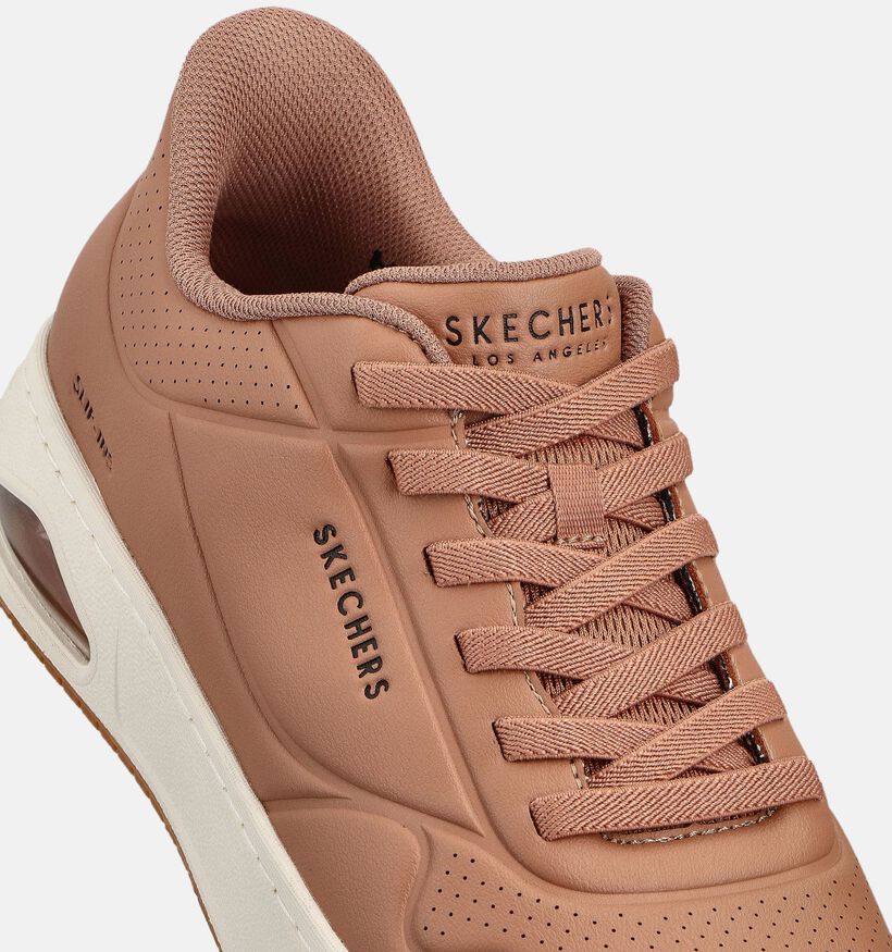 Skechers Uno CTL Laying Low Baskets en Cognac pour hommes (362170) - pour semelles orthopédiques