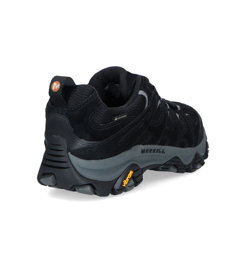 Merrell Moab 3 GTX Chaussures de Randonneé en Noir pour hommes (310190) - pour semelles orthopédiques