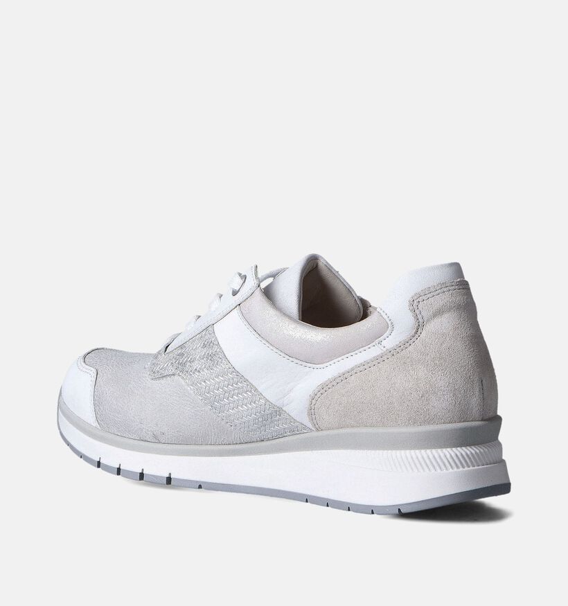 Gabor Witte Sneakers voor dames (356666) - geschikt voor steunzolen
