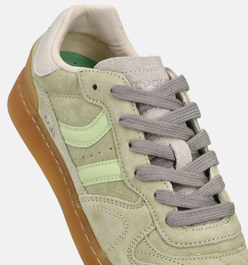 Coolway Goal Baskets en Vert pour femmes (372046) - pour semelles orthop&eacute;diques