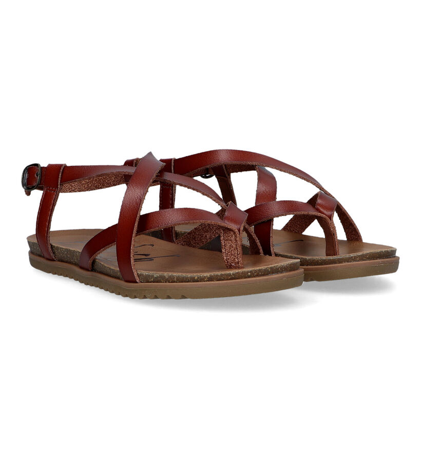 Blowfish Malibu Mirenda Cognac Sandalen voor dames (322136)