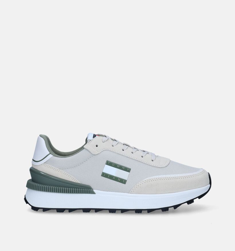Tommy Hilfiger Tommy Jeans Technical Runner Beige Veterschoenen voor heren (342742) - geschikt voor steunzolen