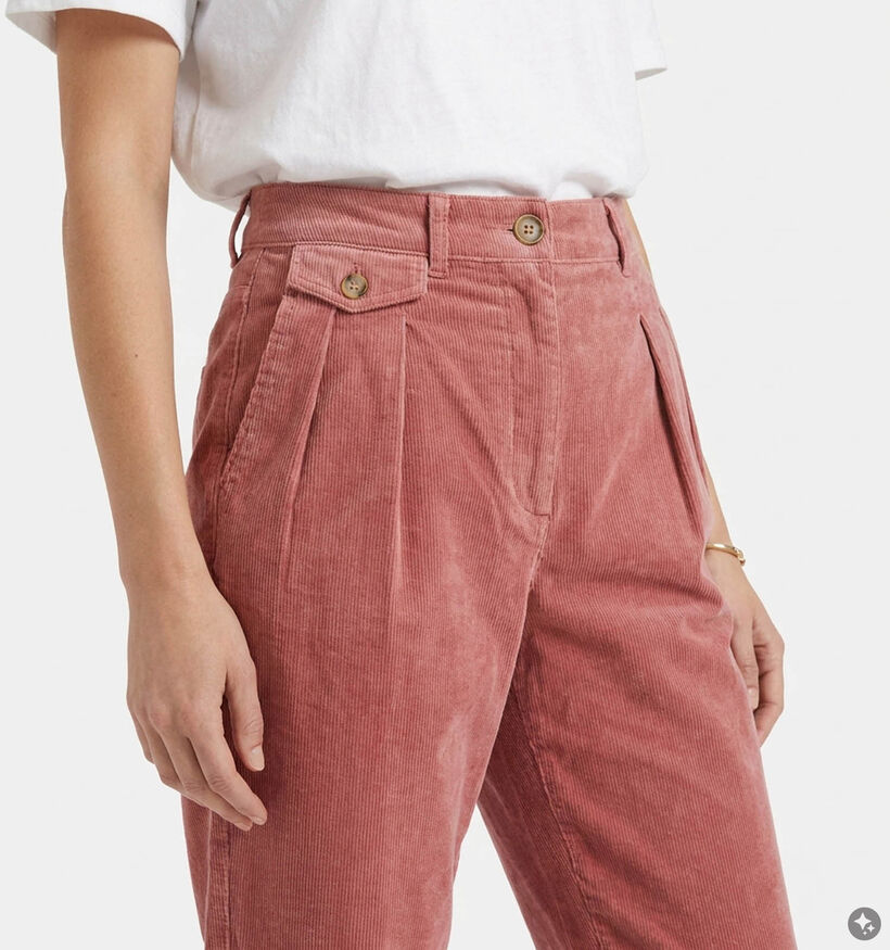 Orfeo Nora Roze Geklede Broek voor dames (381631)