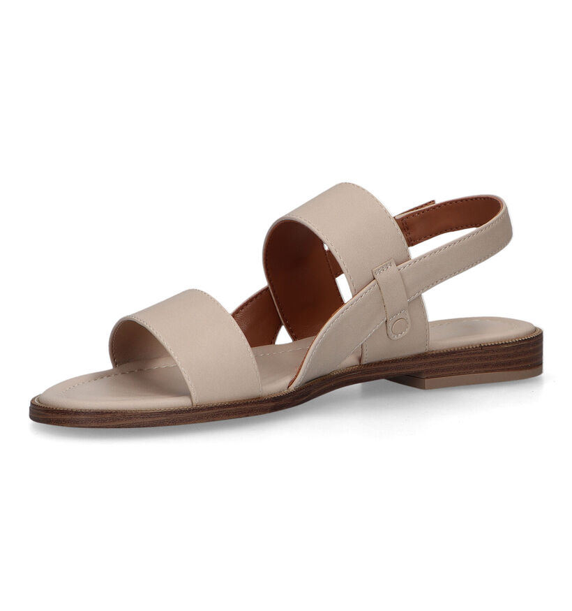 Esprit Beige Platte sandalen voor dames (334102)