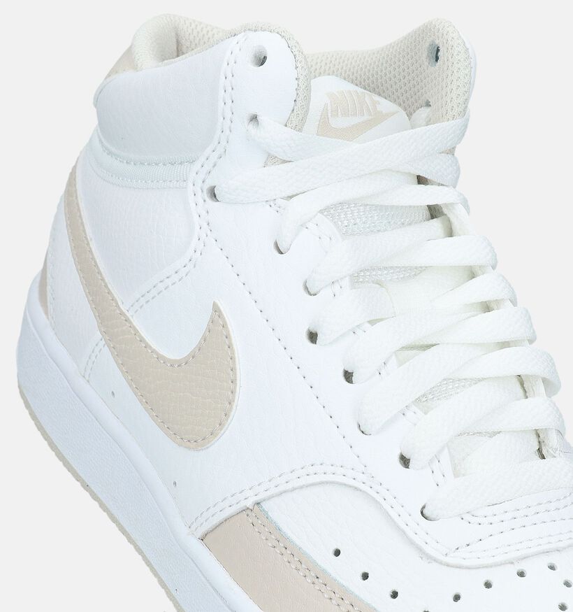 Nike Court Vision Mid Witte Sneakers voor dames (332457)