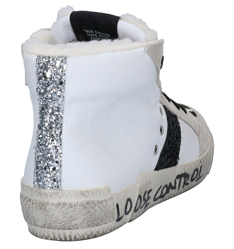 Méliné Witte Sneakers voor dames (297817) - geschikt voor steunzolen