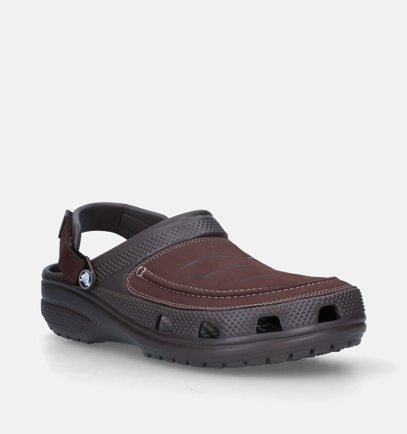 Crocs Yukon Vista II Nu-pieds en Marron pour hommes (340099)