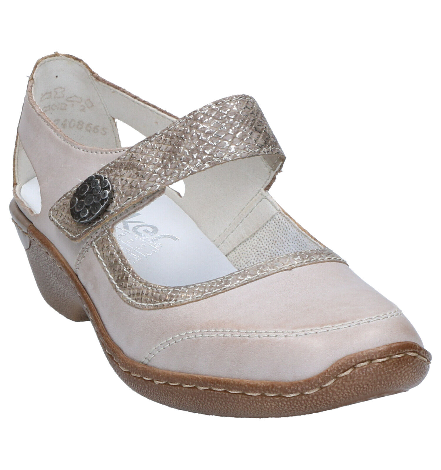Rieker Taupe Pumps Dames Lage schoenen Online op TORFS.BE