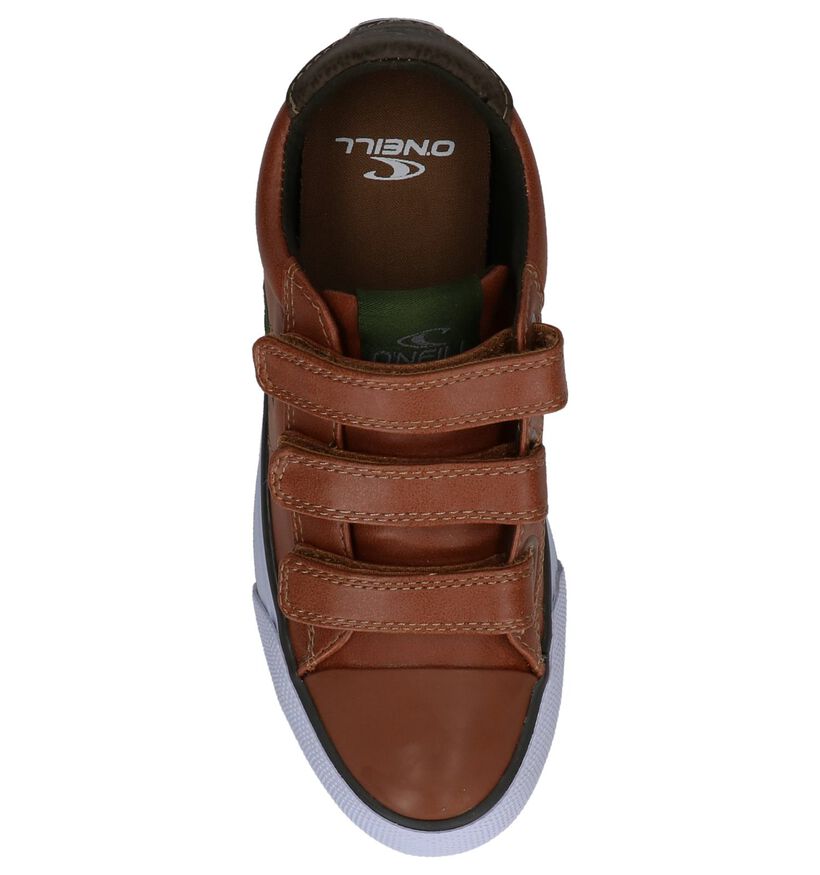 Cognac Lage Geklede Sneakers O'neill Sharky in kunstleer (214501)