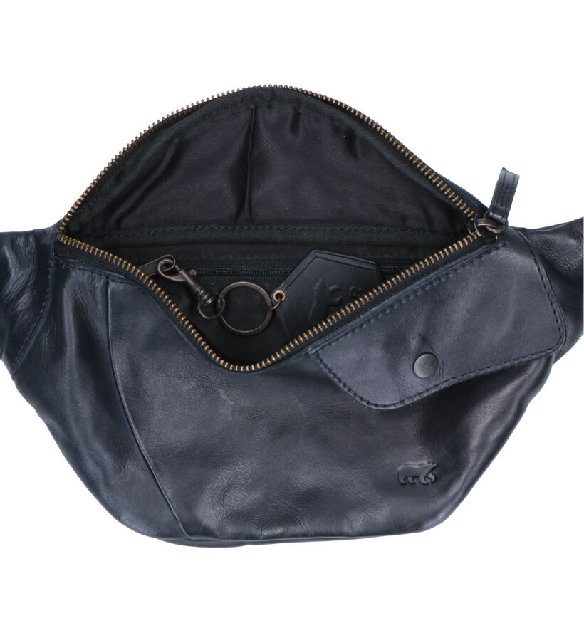Bear Design Sac Banane en Noir pour femmes (358873)