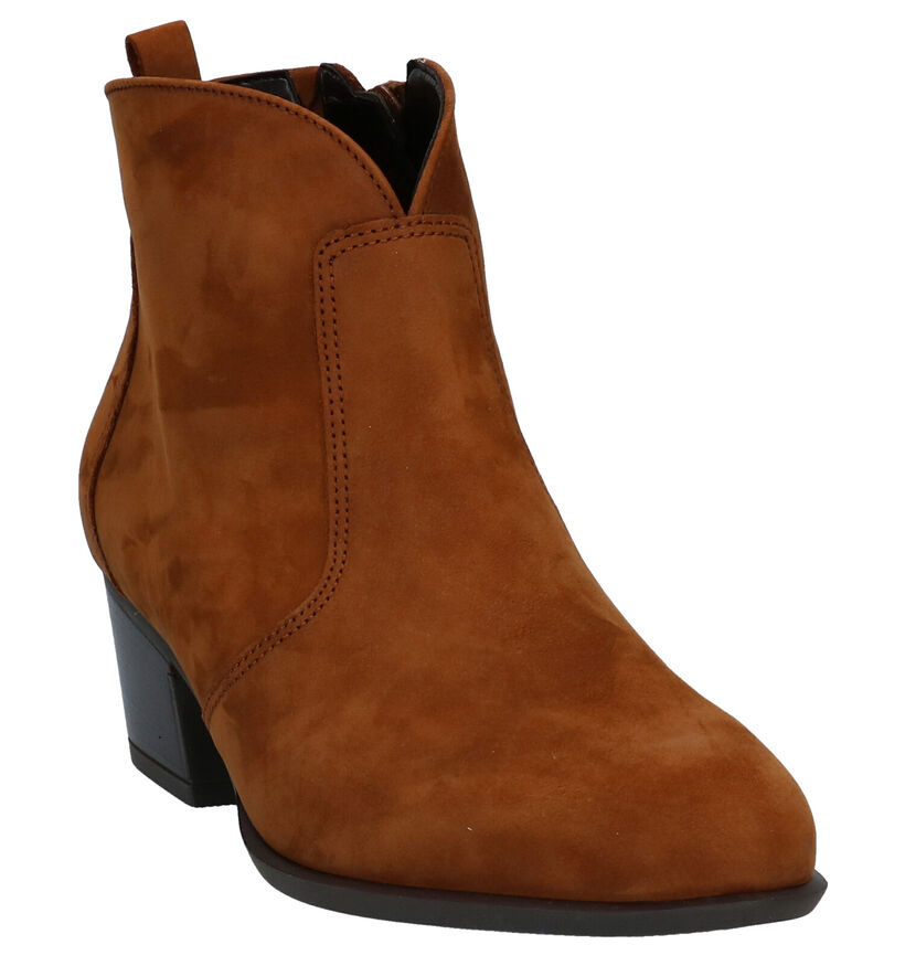 Gabor Santiags en Cognac en nubuck (282343)