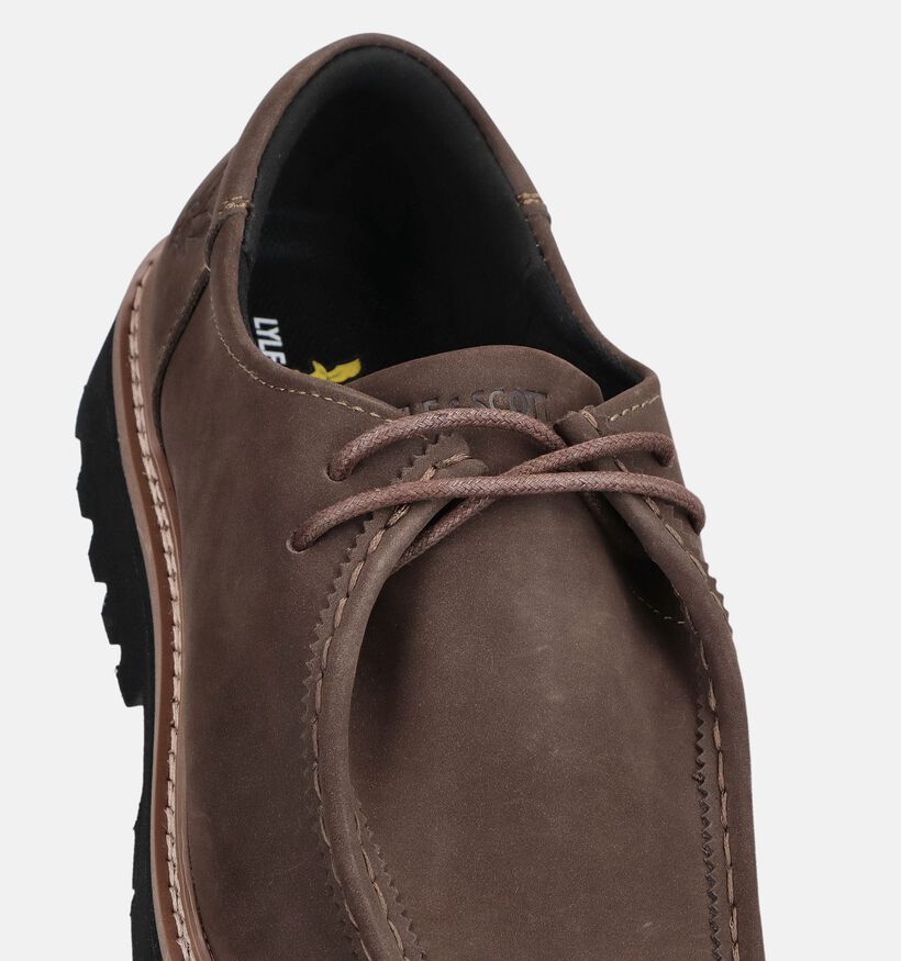 Lyle & Scott Stamford Bruine Desert Boots voor heren (378099) - geschikt voor steunzolen