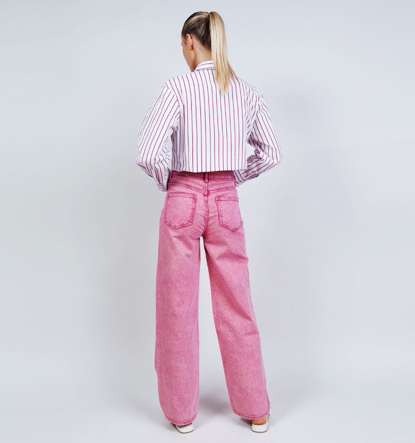 Vila Freya Fuchsia Jeansbroek voor dames (368041)