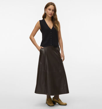 Vero Moda Jupes Marron