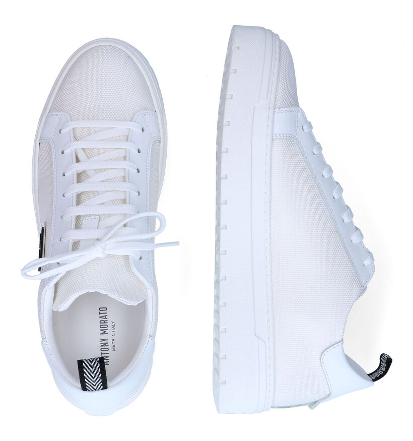 Antony Morato Chaussures à lacets en Blanc en cuir (306658)