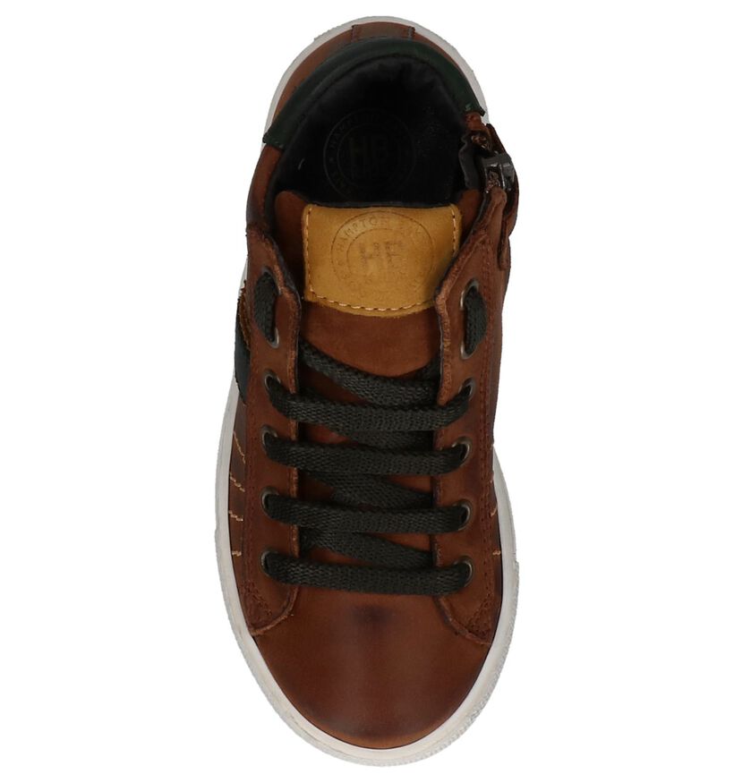 Hampton Bays Chaussures hautes en Cognac en cuir (224120)