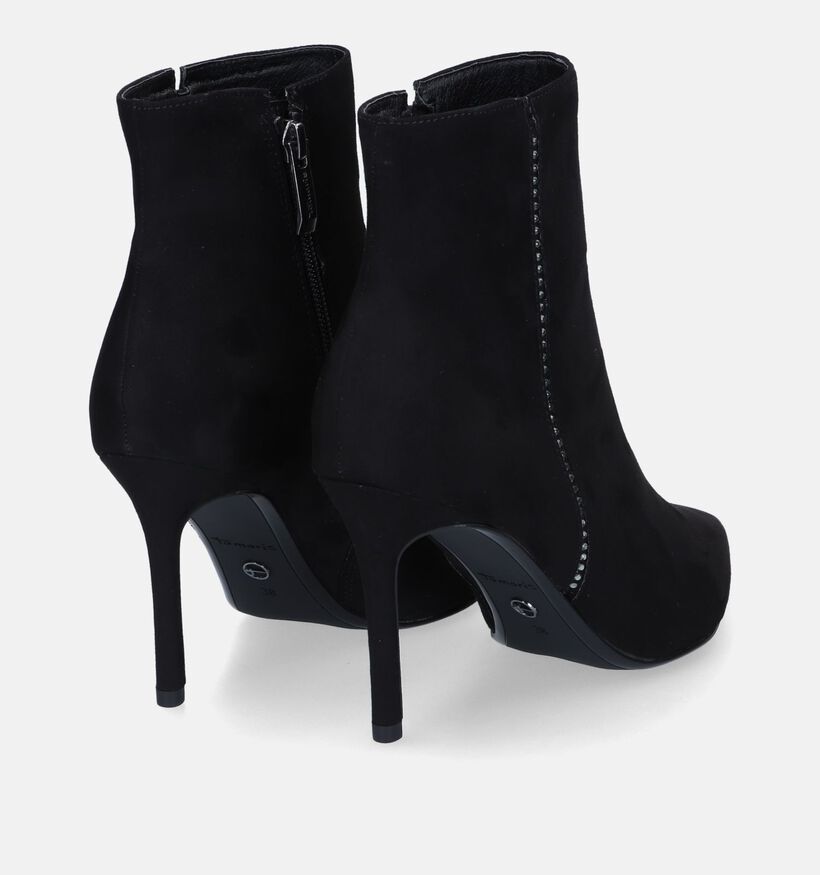 Tamaris Bottines à talons en Noir pour femmes (317340)