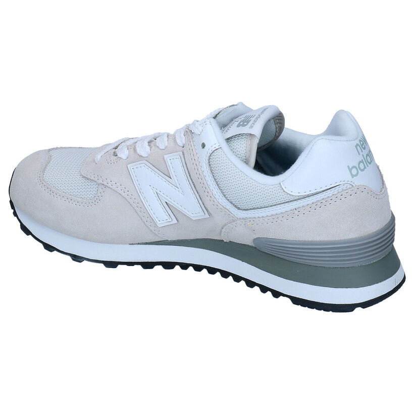 New Balance WL 574 Groene Sneakers voor dames (349411) - geschikt voor steunzolen