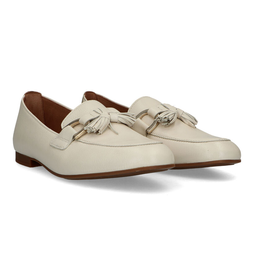 Gabor Ecru Loafers voor dames (323146)