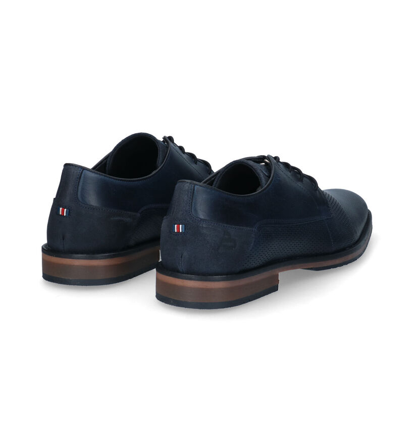 Bullboxer Chaussures classiques en Bleu pour hommes (318469) - pour semelles orthopédiques