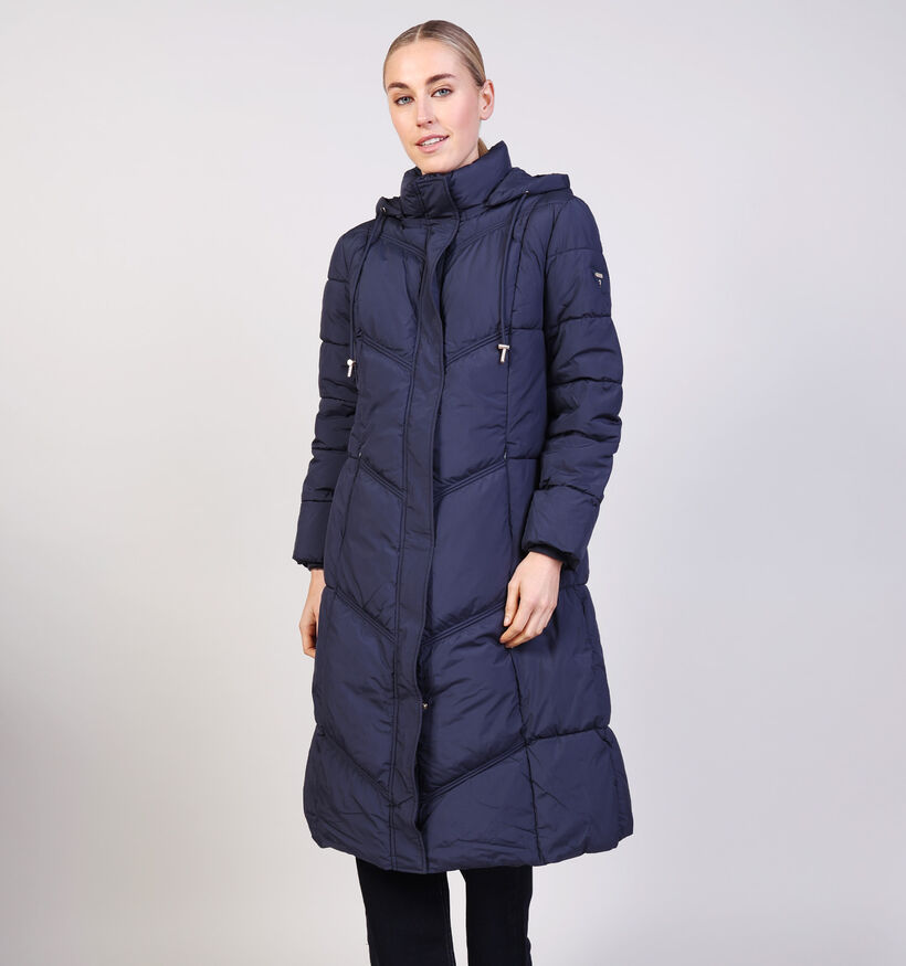 Guess Blauwe Lange Jas Guess Blauwe Lange Jas voor dames (364386)