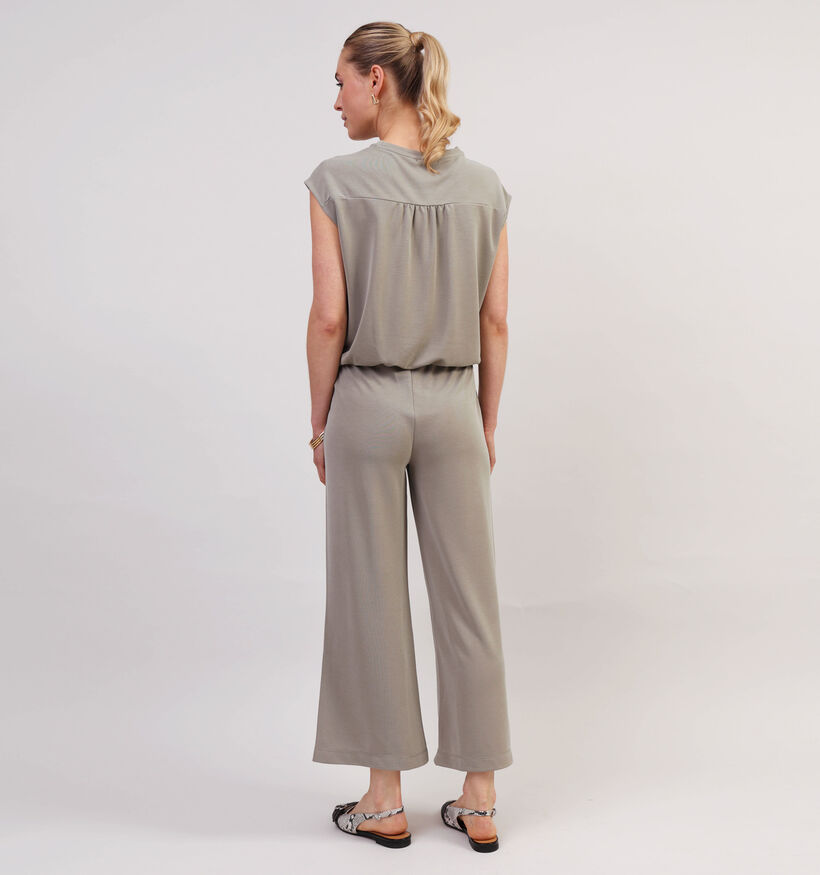 Expresso Kaki groene wijde broek voor dames (359602)