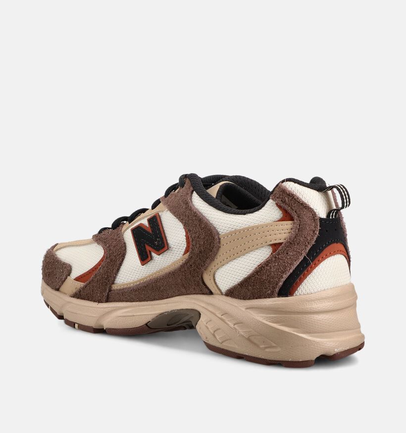 New Balance 530 Baskets sportives en Marron pour femmes (375002) - pour semelles orthop&eacute;diques