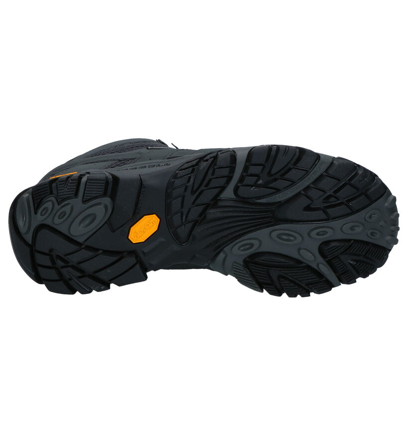 Merrell Moab Zwarte Wandelschoenen in daim (274854)