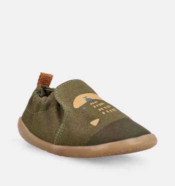 Bobux Low Kruipschoenen Groen
