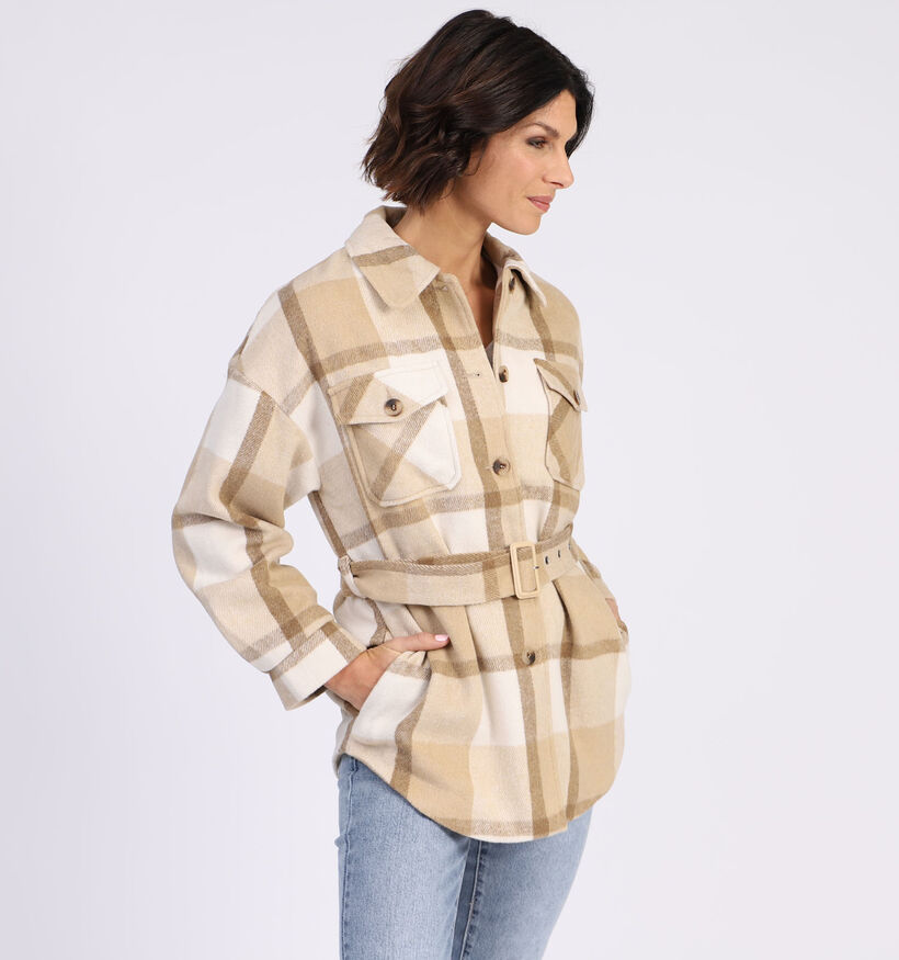 Pieces Selma Veste en Beige (311184)