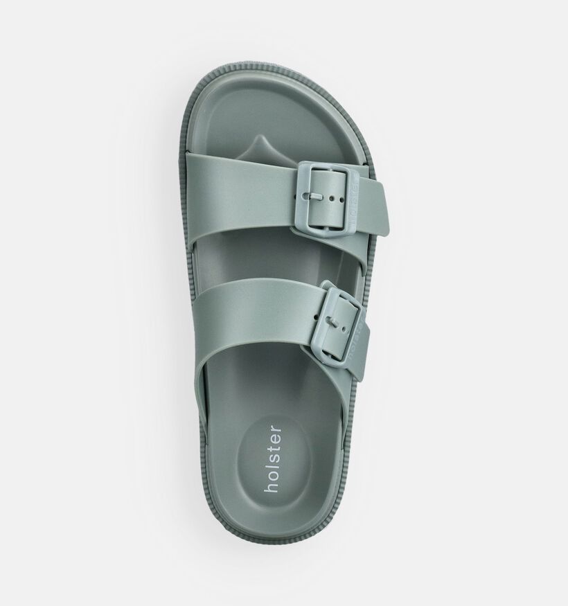 Holster Australia Soleseeker Claquettes en Vert pour femmes (373363)