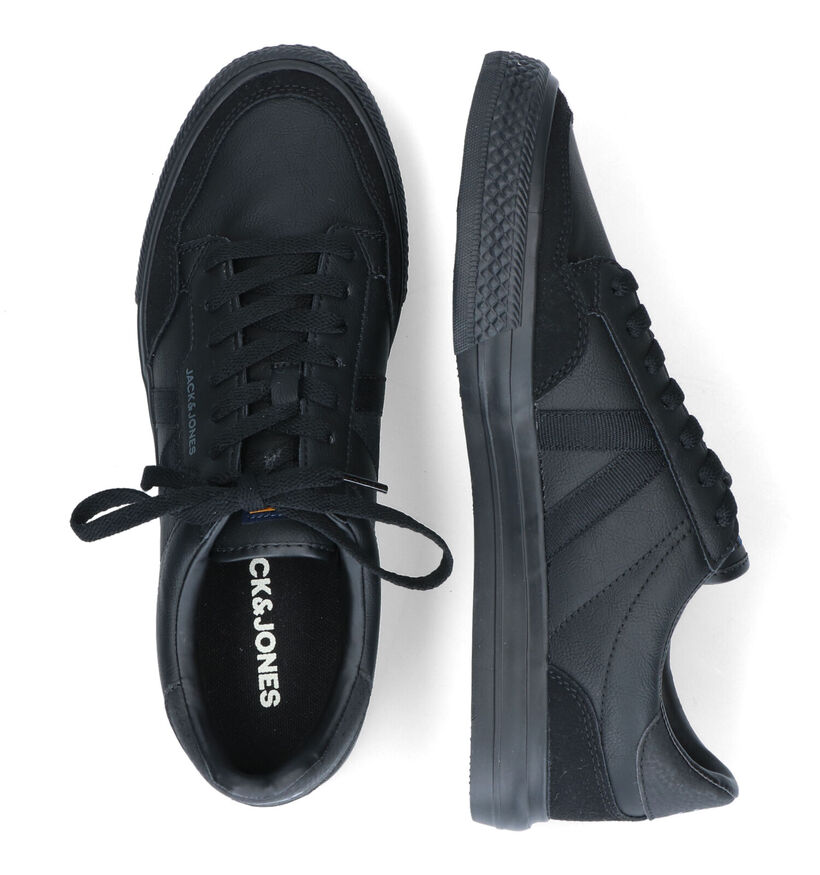 Jack & Jones Morden Pu Combo Chaussures à Lacets en Noir en simili cuir (314957)