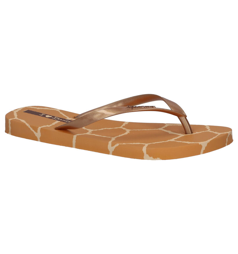 Ipanema I Love Safari Tongs en Cognac pour femmes (286465)