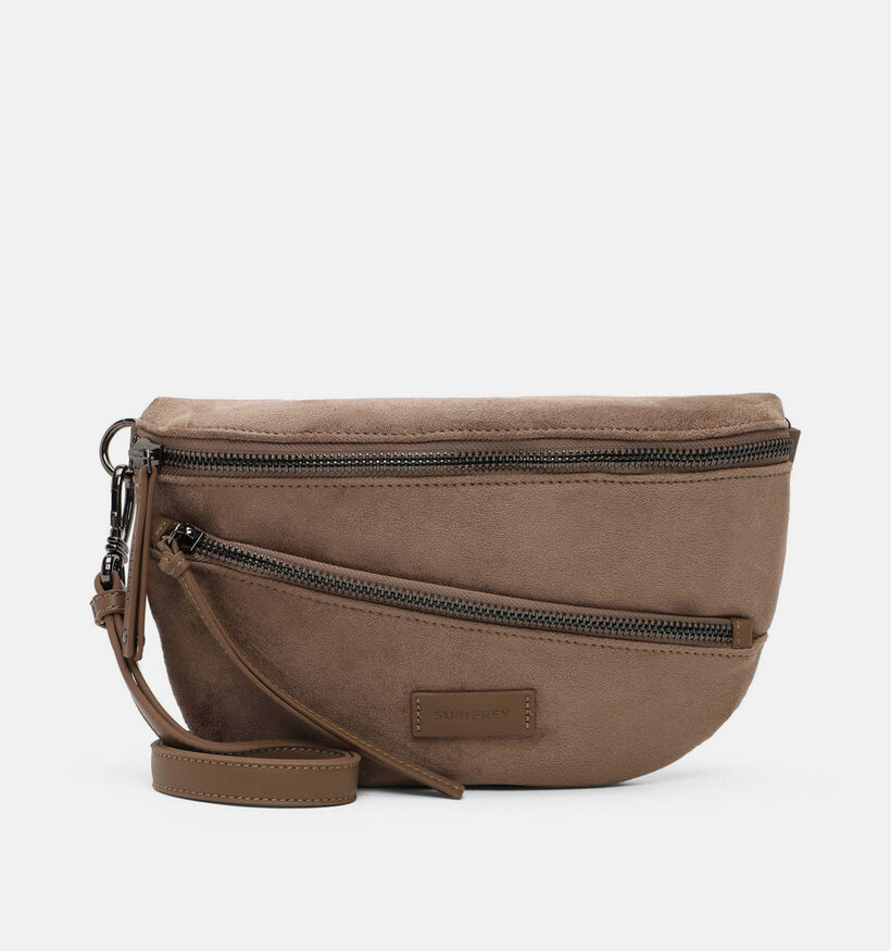 Suri Frey Celly Sac port&eacute; crois&eacute; en Taupe pour femmes (379132)