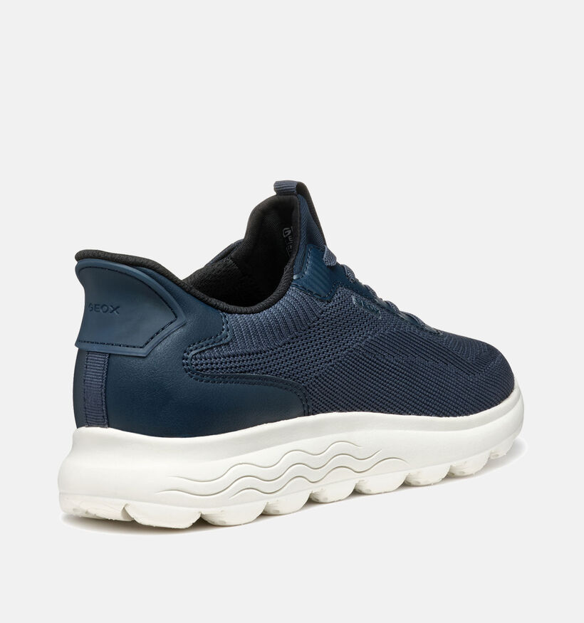 Geox Spherica Baskets en Bleu pour femmes (351665) - pour semelles orthopédiques