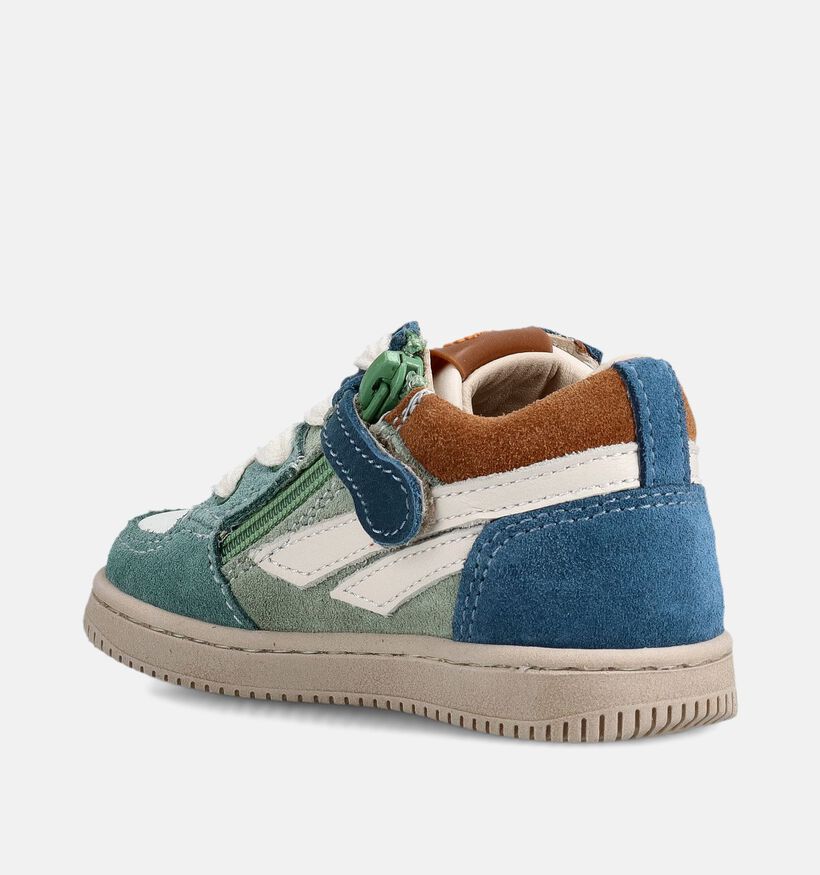 STONES and BONES Nomi Groene Babysneakers voor jongens (369613) - geschikt voor steunzolen