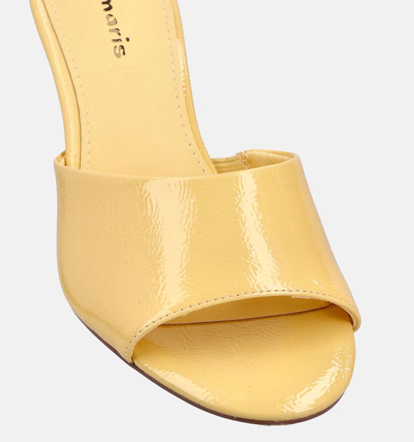 Tamaris Nu-pieds &agrave; talons en Jaune pour femmes (373609)