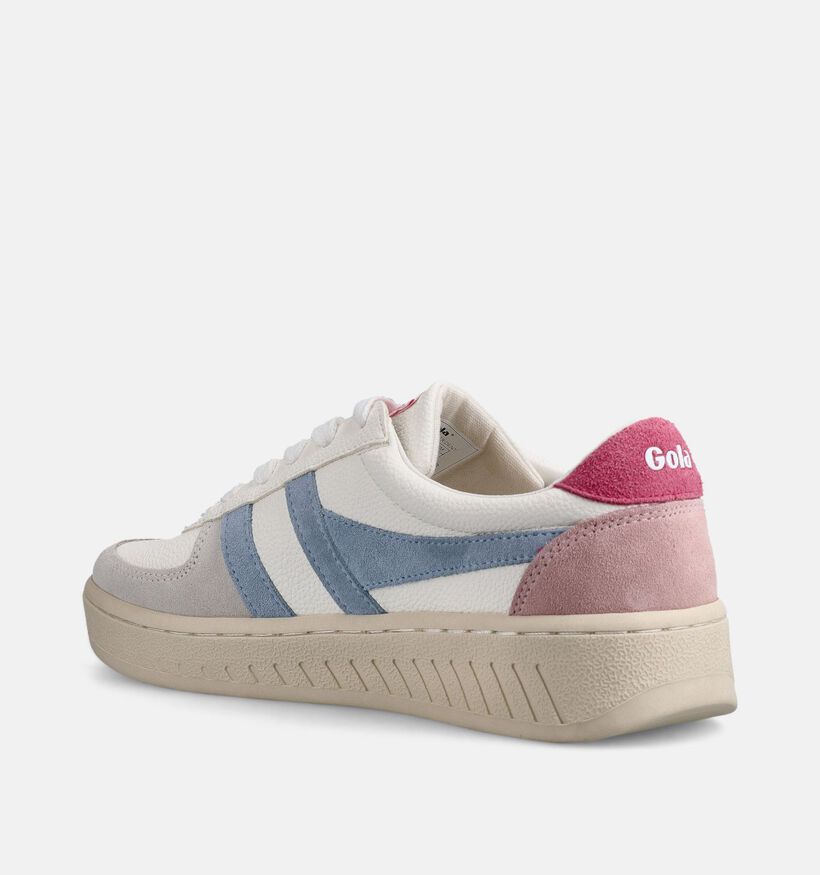 Gola Grandslam Trident Witte Sneakers voor dames (368318) - geschikt voor steunzolen