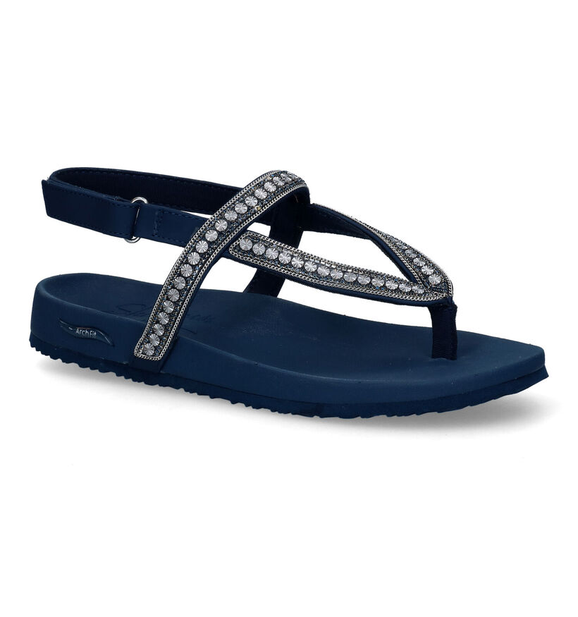 Skechers Arch Fit Meditation Zwarte Sandalen voor dames (305306)