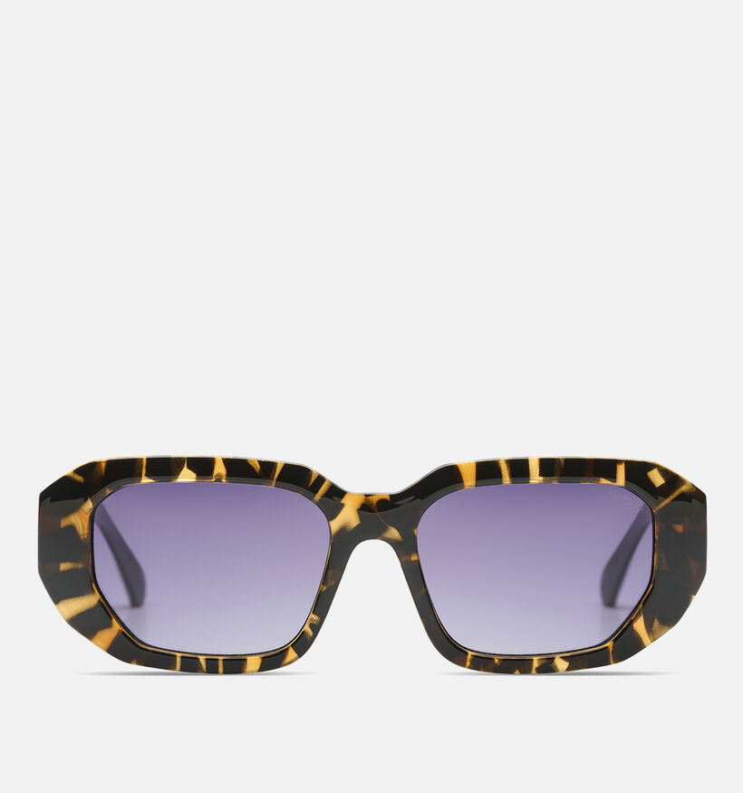 Komono Enno Dark Tortoise Bruine Zonnebril voor dames (370006)