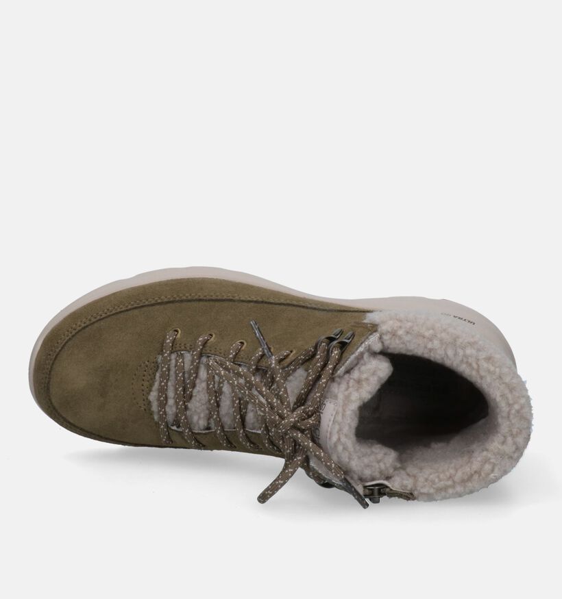 Skechers On-The-Go Glacial Ultra Bottines en Brun pour femmes (328059)