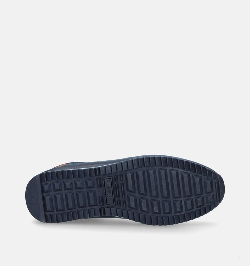 Pikolinos Liverpool Mocassins en Bleu pour hommes (355438) - pour semelles orthopédiques